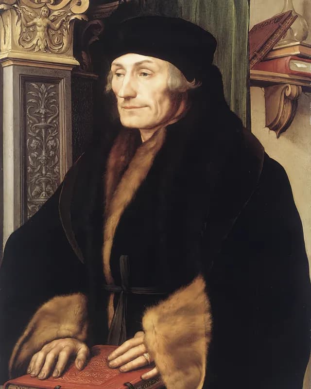 Retrato de Erasmo de Róterdam