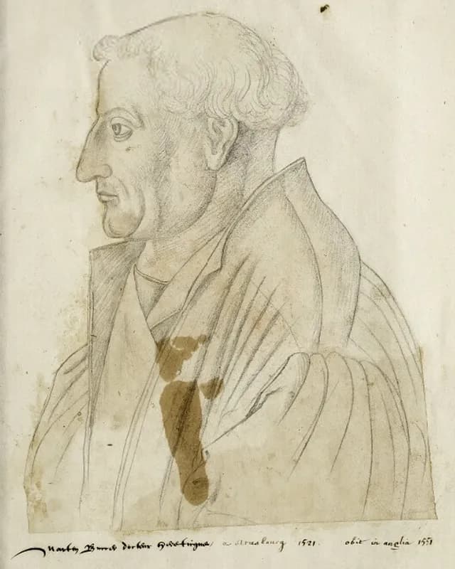 Retrato de Martín Bucero