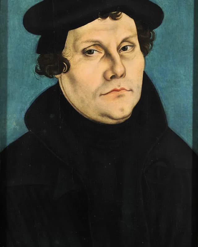 Retrato de Martín Lutero