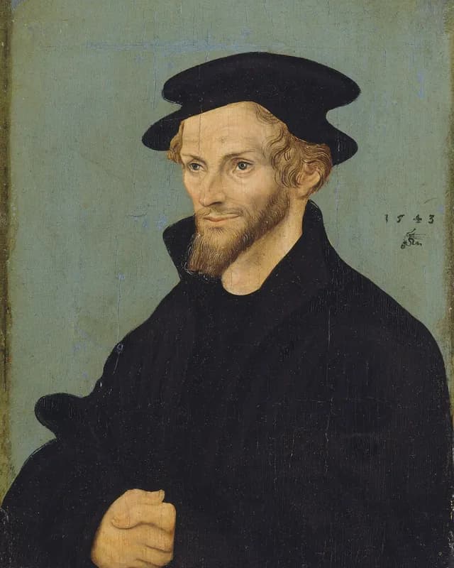 Retrato de Felipe Melanchthon