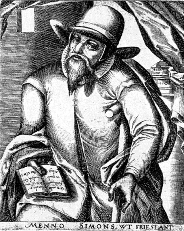 Retrato de Menno Simons