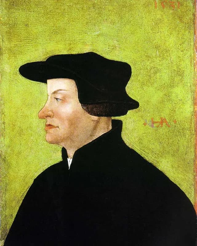 Retrato de Ulrico Zuinglio