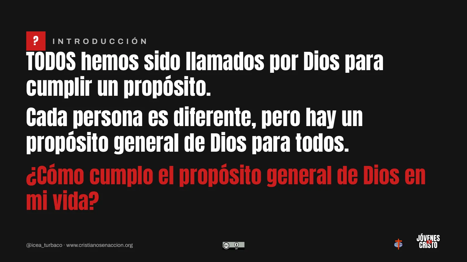 Un Dios que habla sin filtros, tema 4: ¿Cómo cumplir el llamado?, diapositiva 2 de 23