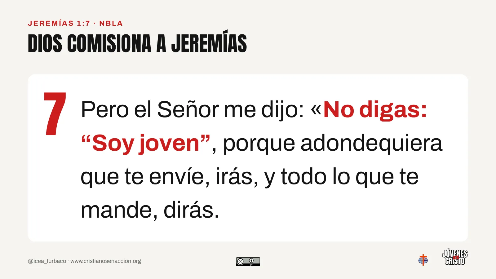Un Dios que habla sin filtros, tema 4: ¿Cómo cumplir el llamado?, diapositiva 7 de 23
