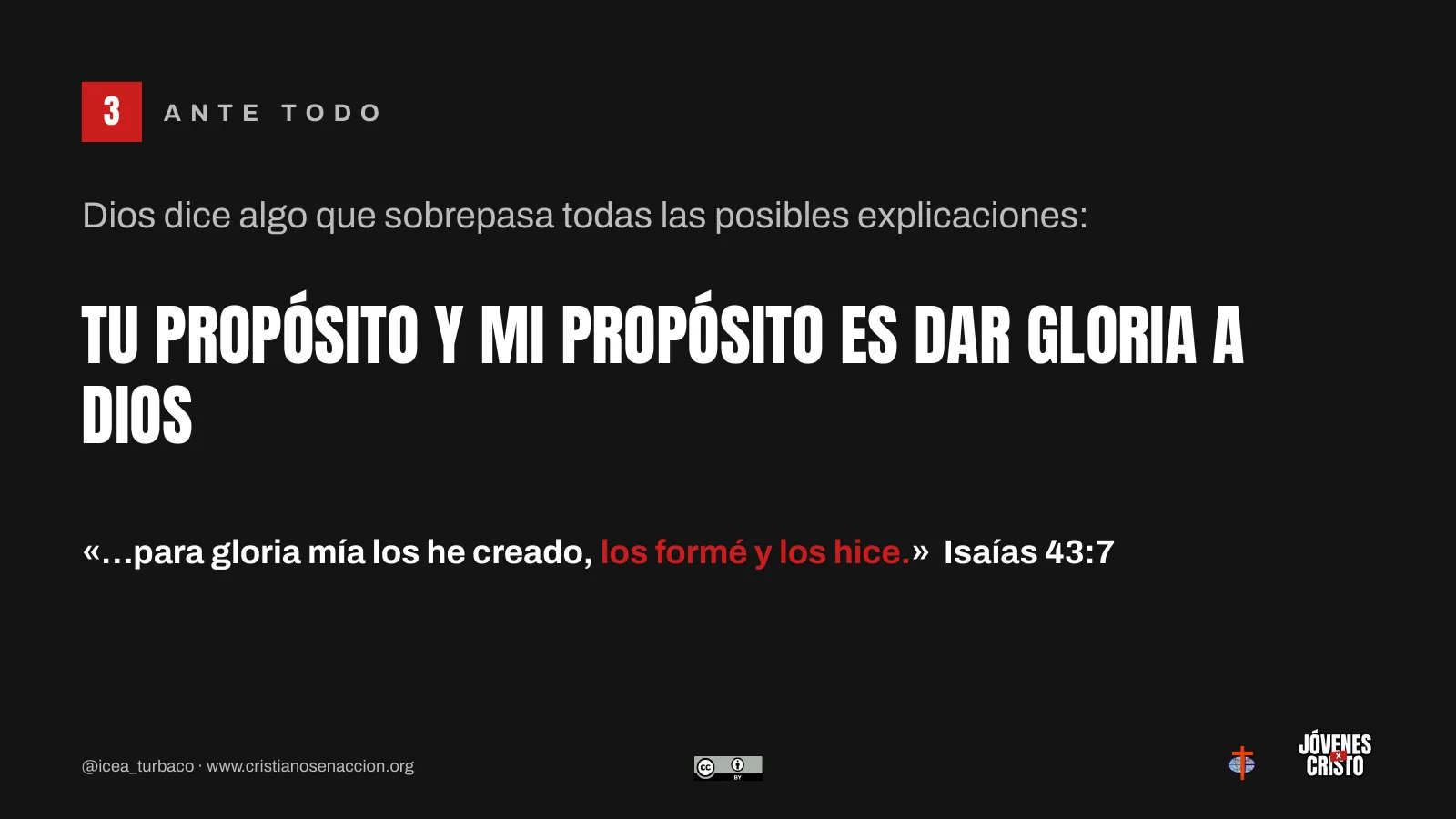 Un Dios que habla sin filtros, tema 4: ¿Cómo cumplir el llamado?, diapositiva 18 de 23